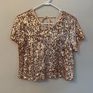 A&F Sequin Top